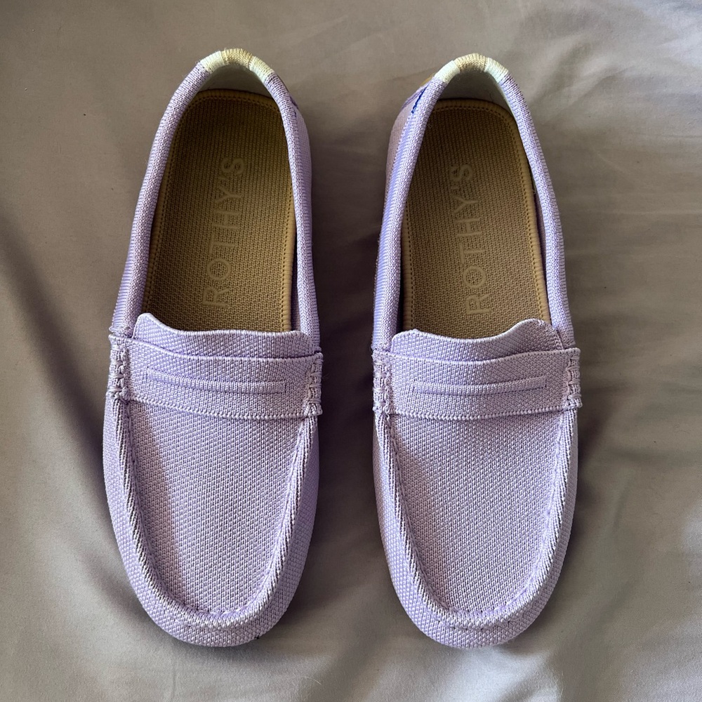 Rothy’s Lilac “The Driver” Size 6